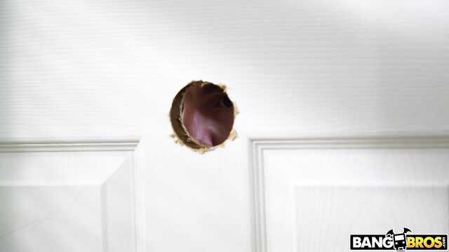 Zassała kolejno dziurę w ścianie i oddała się w toalecie