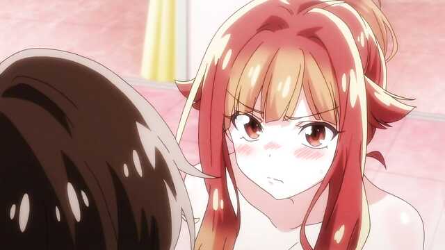 Араия-сан и она в женской бане!? 3 с.