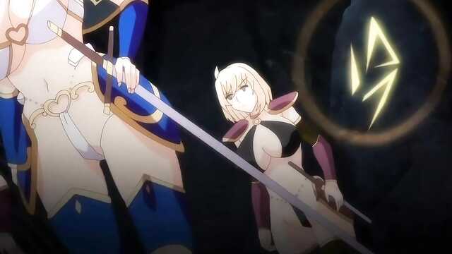 Księżniczka i dziewczyna rycerz, nikczemne ujawnienie / Zoku Oujo & Onna Kishi w Dogehin Roshutsu: Chijoku no Misemono Dorei (1 odcinek)