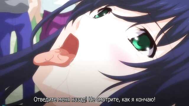 Брюнетка видит бесчеловечное изнасилование монстрами