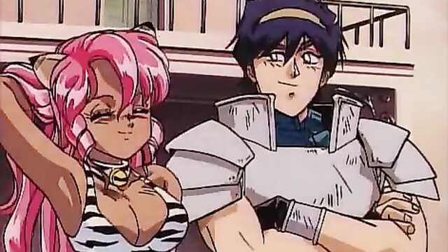 Intimate pranks of a flirtatious Pink cat girl