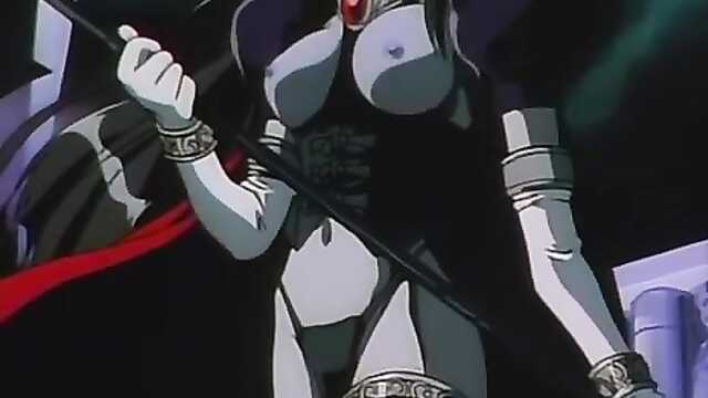 Potwory związany rudą laskę do seksu w trójkę