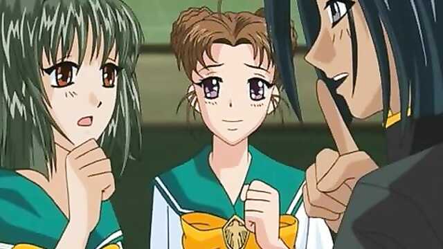 Amarrada e dominada por belezas luxuriosas