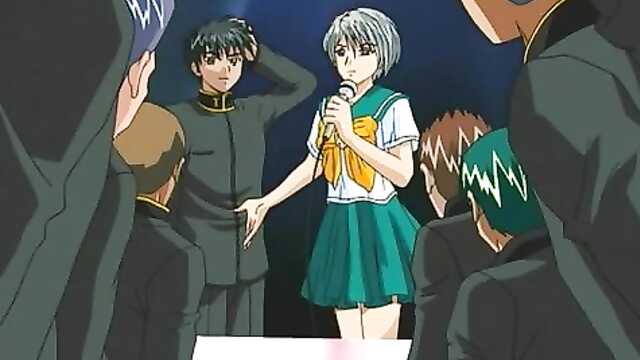 W gabinecie zaorać brunetkę w pończochach