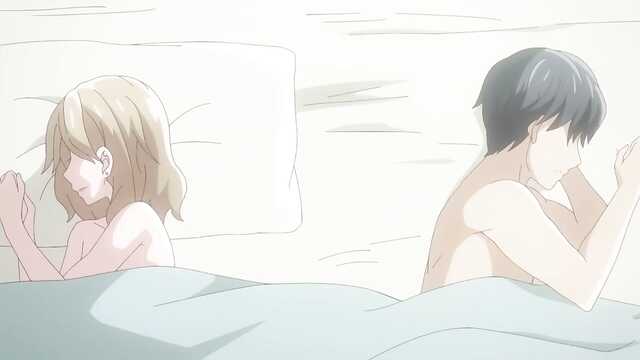 Sie verliebte sich um die Ohren und gab es einem Freund im Schlafzimmer sanft