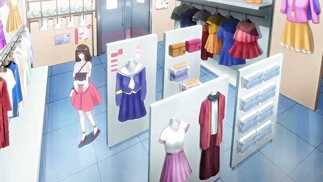 Азиатская любовь к косплею: секс с продавцом.