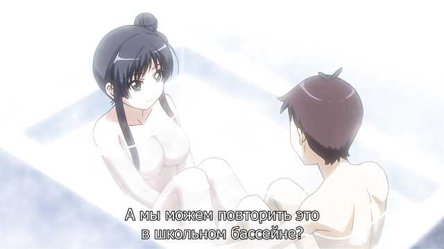 Creampie dla dusznej Azjatki w czarnych majtkach