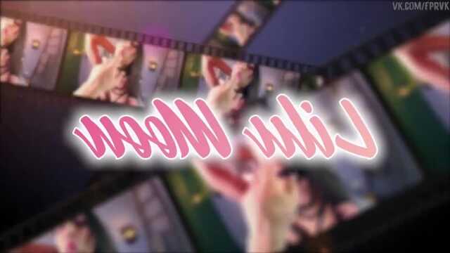 Телка возбуждена тисканьем попки в трусиках.