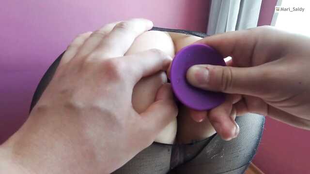 Девушка в колготках: развратный сон!