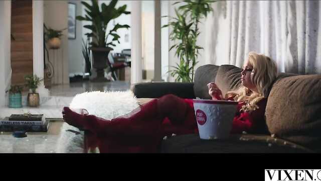 A rich girl got herself a gentleman with a suitable penis