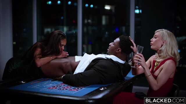 Ночь в руках страстного негра.