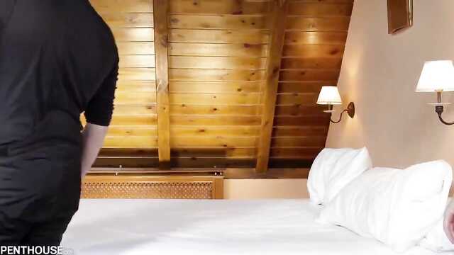 Наслаждайтесь поношениями после катания на лыжах.