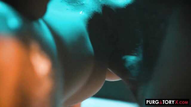 Mistyczna kurwa w trójkę dwóch brutalnych złoczyńców i kosmitów