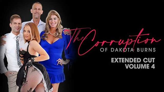 Bezczelna dziewczyna w rajstopach w siatkę pieprzy się z młodymi i dojrzałymi facetami