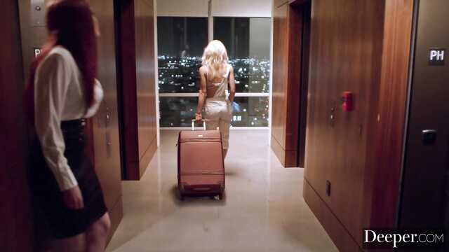 Negroes and white men arranged a real gang bang for a red-haired woman