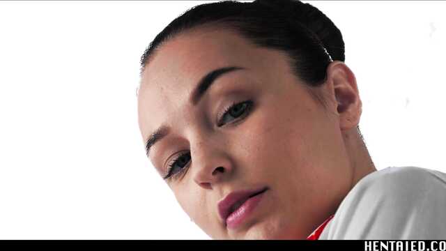 Niesamowita pielęgniarka cieszy się niesamowitym Hentai w prawdziwym życiu