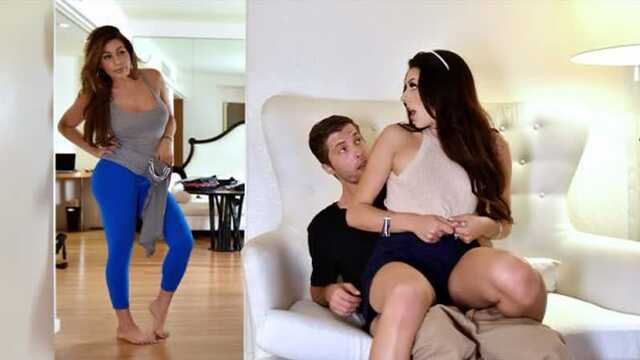 Молодые в запретном увлечении: скрываясь от милфы.