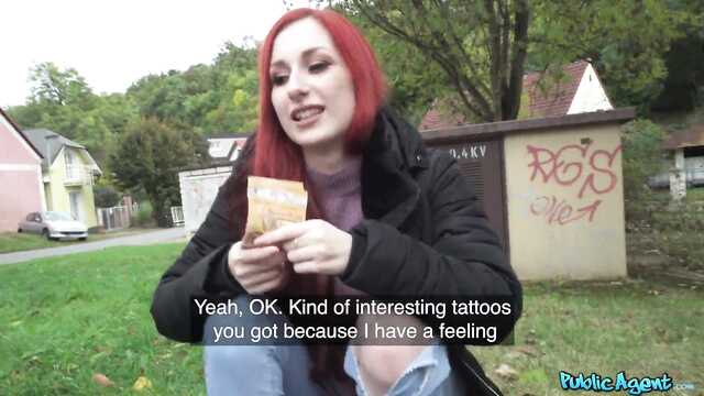 Рыжая: Минет и секс за деньги