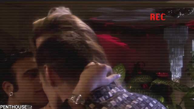 Double penetration in tube retro porn with Anna Nova