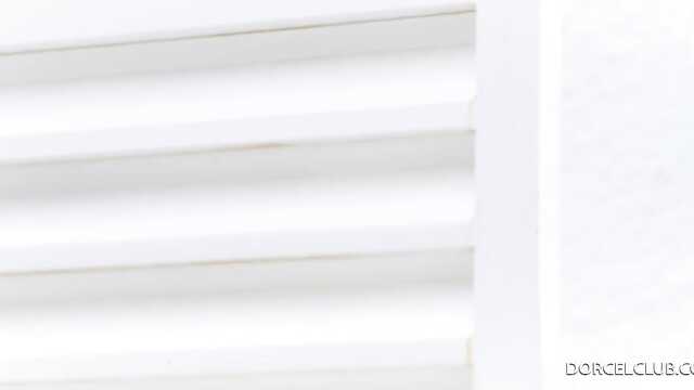 A gorgeous brown-haired woman is well fucked in a tender pussy