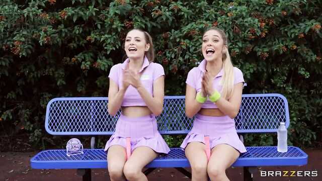 Отдохни после тенниса: полизай пилотки!