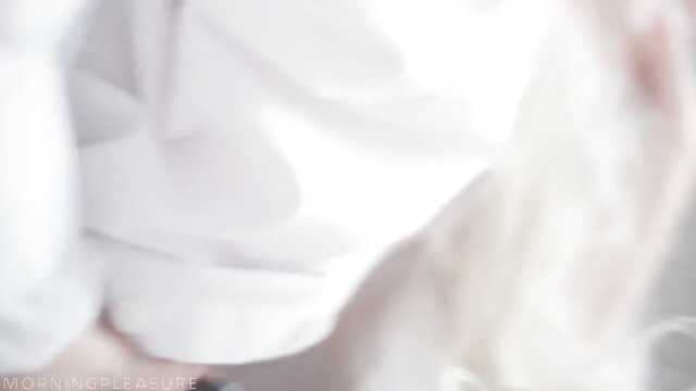 Gentle blonde fuck after sweet suction