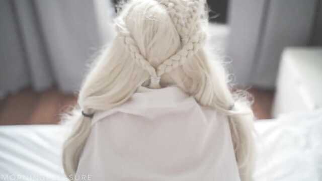 Gentle blonde fuck after sweet suction