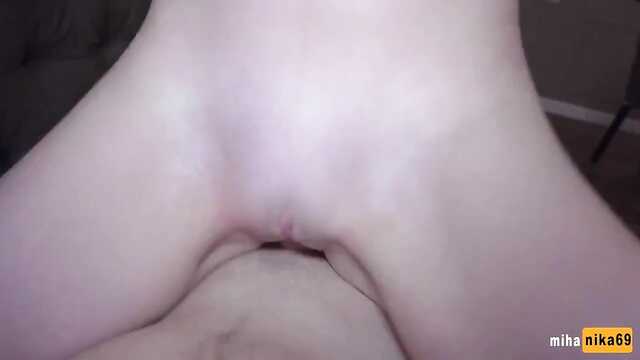 Голодная соседка: балконный секс!