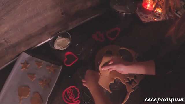 Chuda blondynka rozcieńcza Seks przygotowania do NG