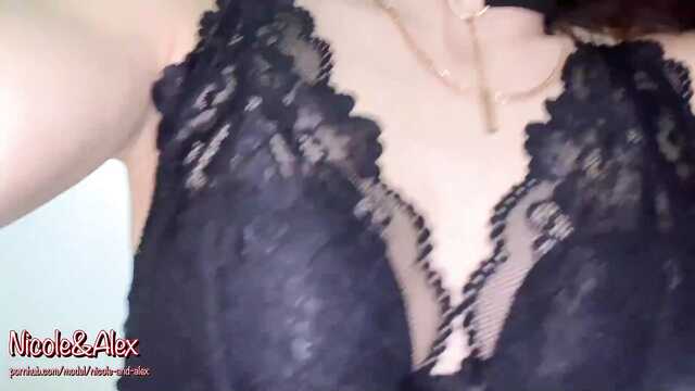 Траханье сквозь дырку в колготках