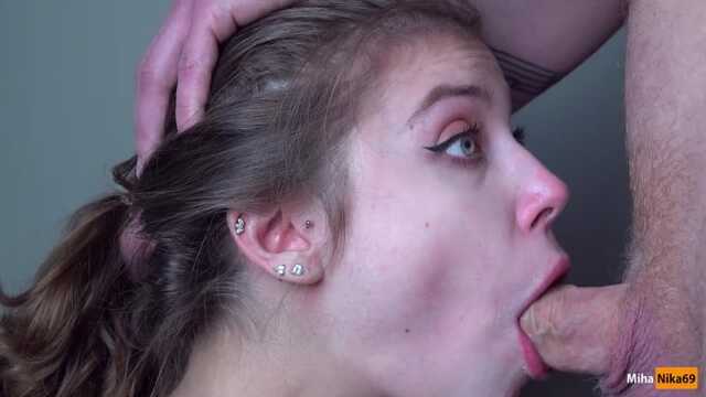 Милаха отсосала хуй өгей ағасына, кейін дауылды эротикалық ұйқы оның қатысуымен