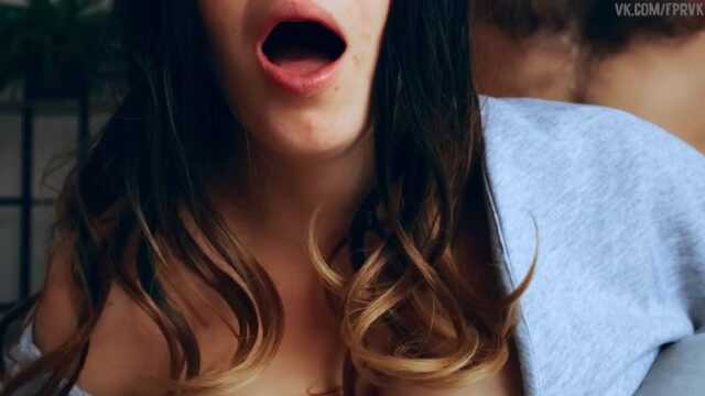 Morning sex with a plump wife relaxed hubby