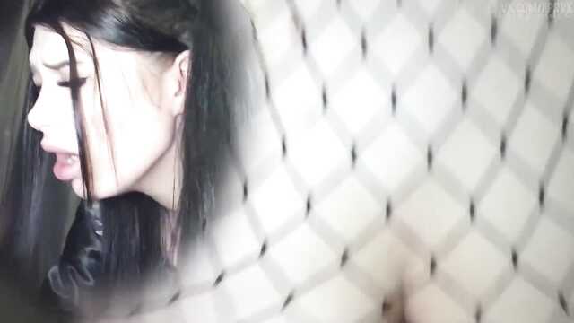 Seksowna Rosyjska brunetka kurwa na kamery