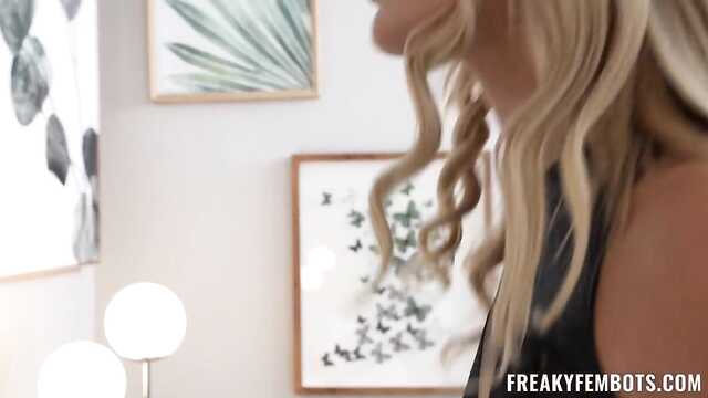 Gorąca Barbie z ogoloną cipką spuściła się na kutasie