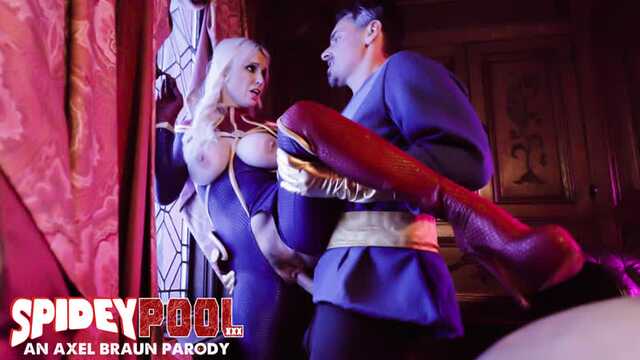 Рөлдік ойындар грудастой ханыммен тудырады оргазм