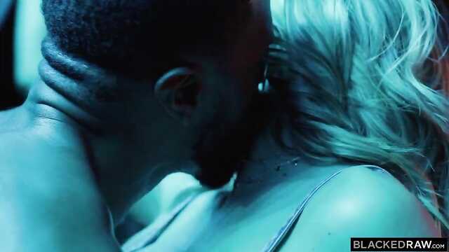 A sweaty black man plants deep in a wet pussy