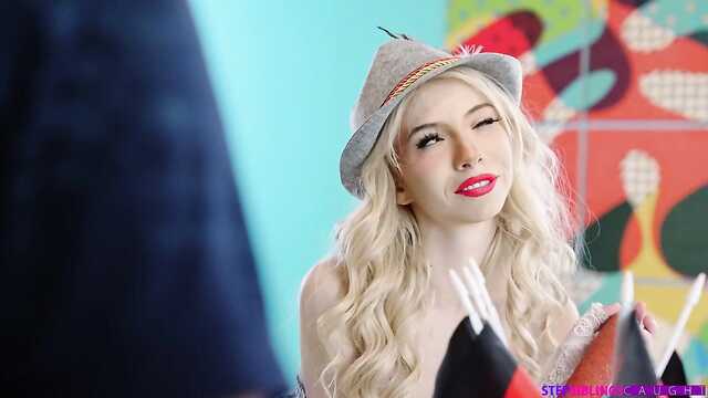 Fucked a hot skinny Kenzi Reeves in the kitchen