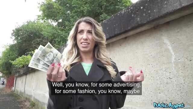 Крутой пикапер трахает незнакомку за деньги