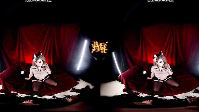 Спускает сперму в киску жадной минетчицы в стрингах