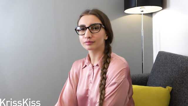 Piękna nauczycielka w ignliszu rozwiodła się na ruchanie