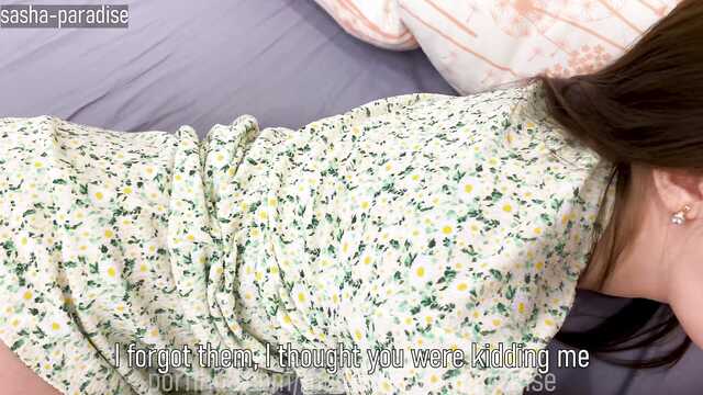 I finished the seed in the vagina of a sultry stepmother