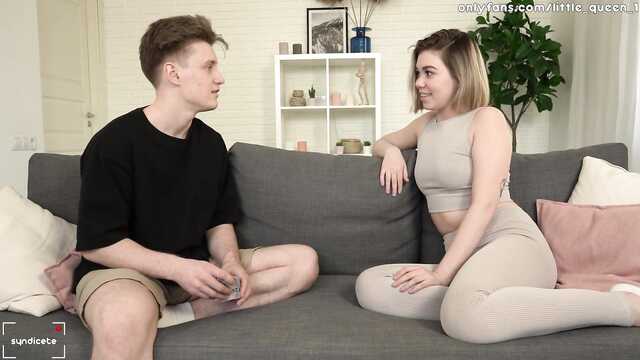 Впервые попробовать анал решила с родственником