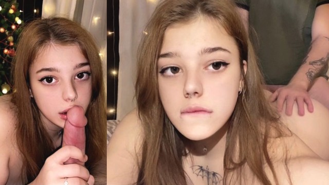 Спускает на сочную задницу подруги после прожарки манды