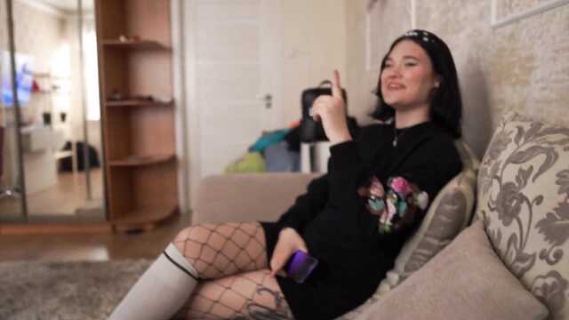 Borrifou com espermac o focinho esguichando