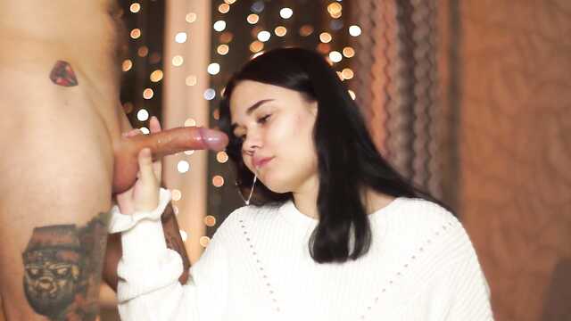 Sex oralny stał się idealnym prezentem na Nowy Rok