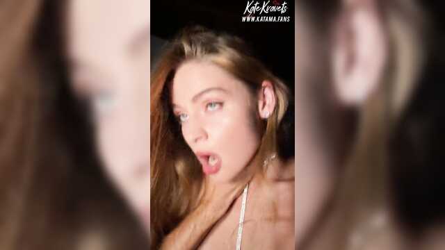 Modelka Kasia nie męczy się pozowaniem i podczas seksu