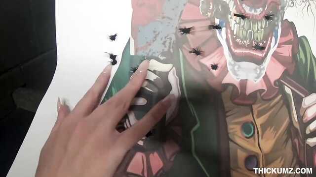 Morena facilmente fodendo com um garoto na câmera