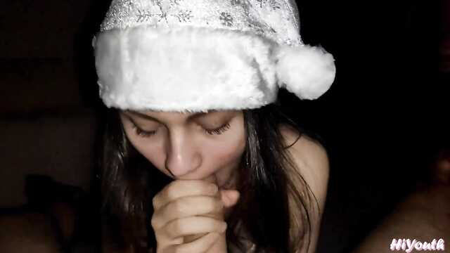 Жаңа жылдық секс орыстар жұтып Шәует