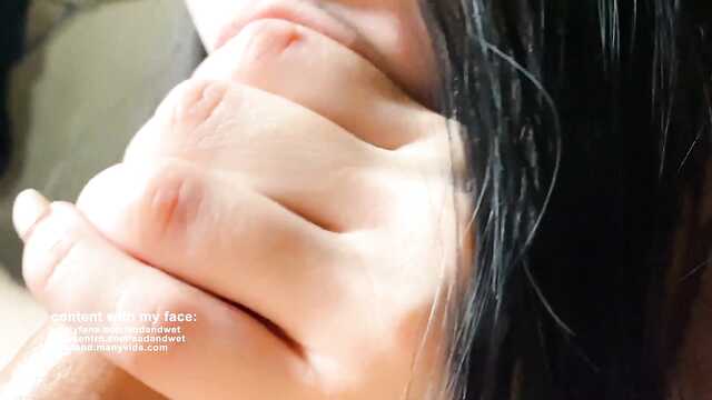 Зачетная милаха оказалась крутой минетчицей