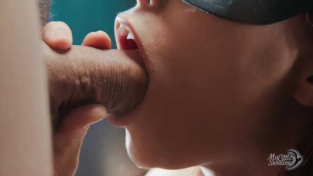 Założyła prezerwatywę ustami podczas loda i POC w niego skończył